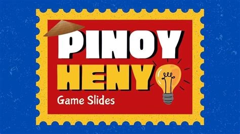 pinoy henyo ppt template|Pinoy Henyo (interactive) System Presentation by iya .